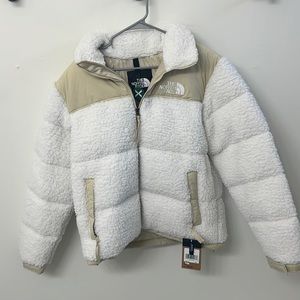 The North Face High Pile 600 Fill Recycled Waterfowl Down Nuptse Jacket.